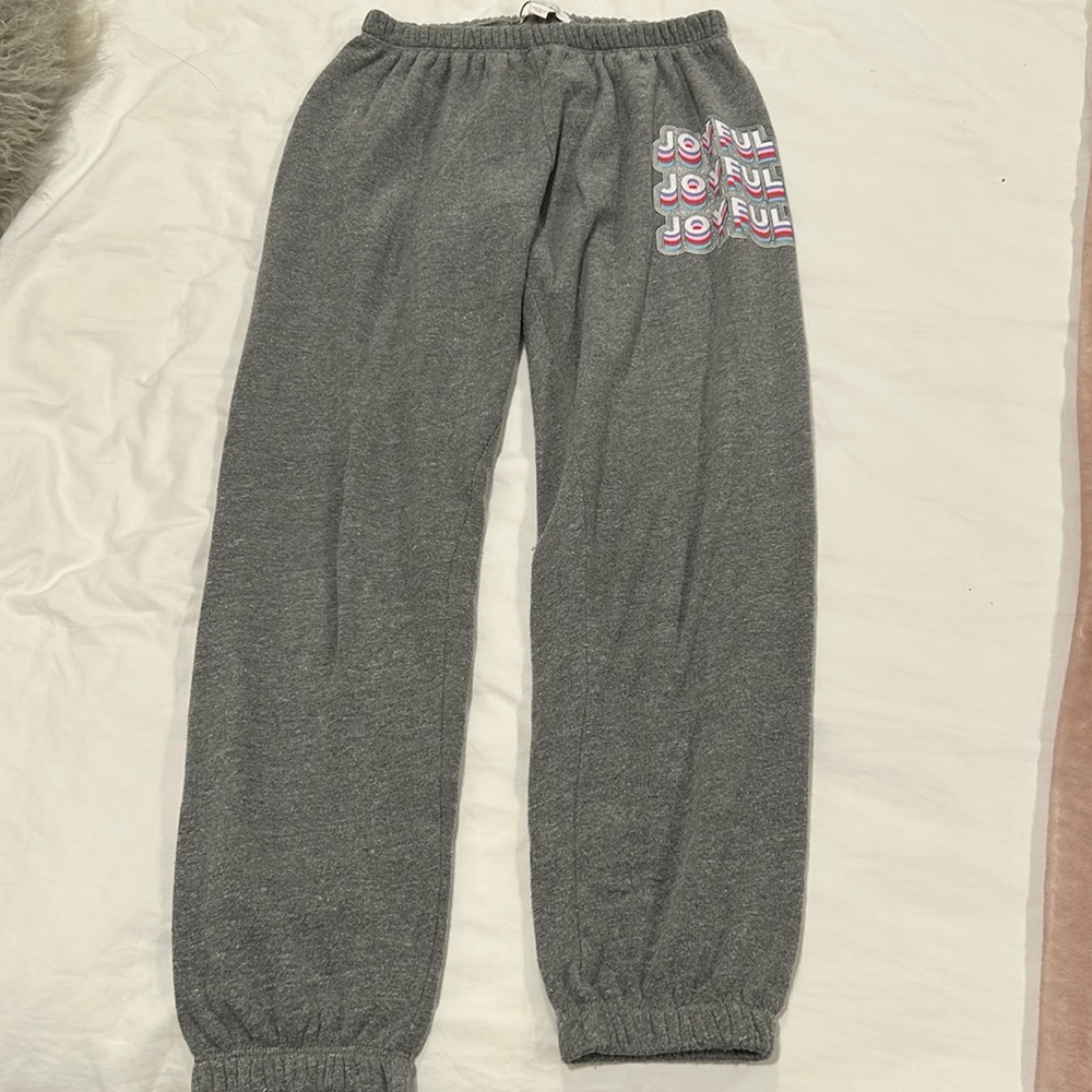 Grey spiritual gangster women sweatpants. medium